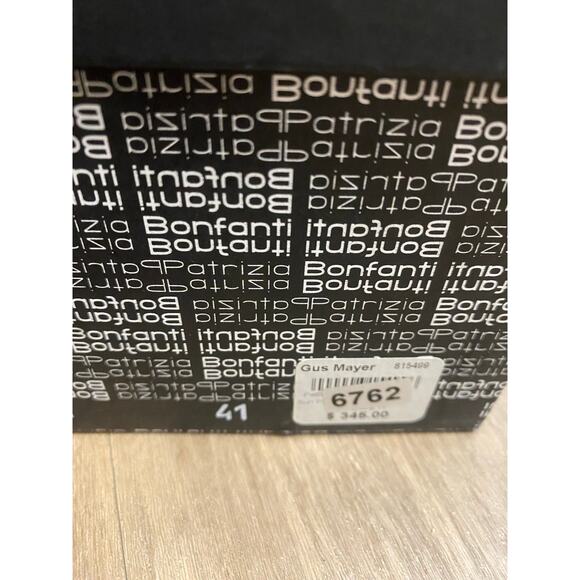 NIB Patrizia Bonfanti Sara Sun Pietra Shoes. Laser Cut Leather Wedges sz 41 NIB - Picture 9 of 10